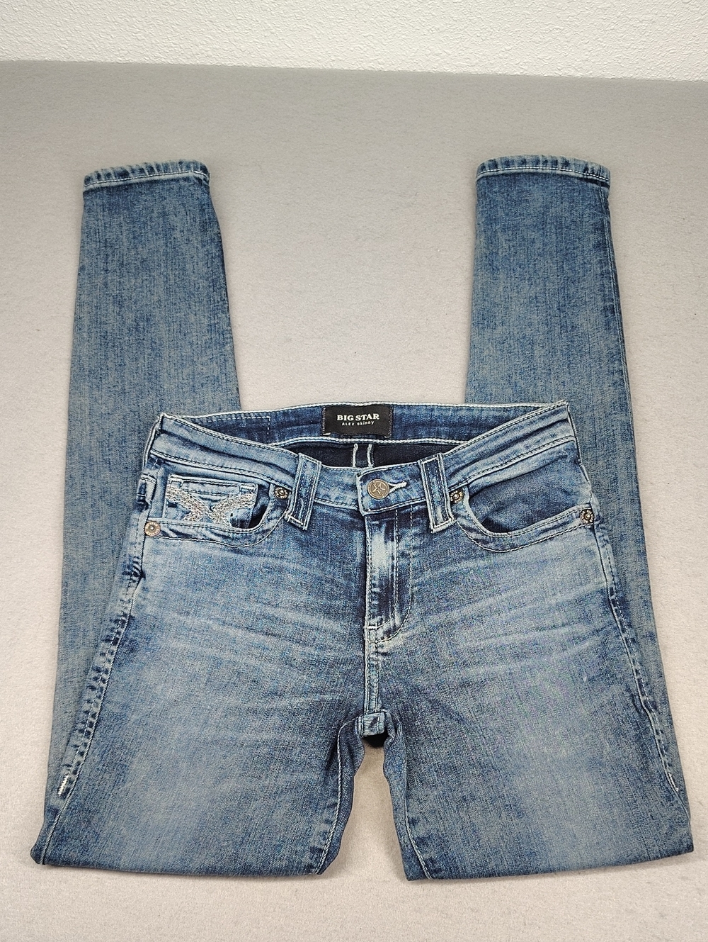 Big Star Women's Alex Skinny Jeans Size 26